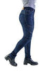 Pantalon Black Label Biker Sturgis Mujer Azul